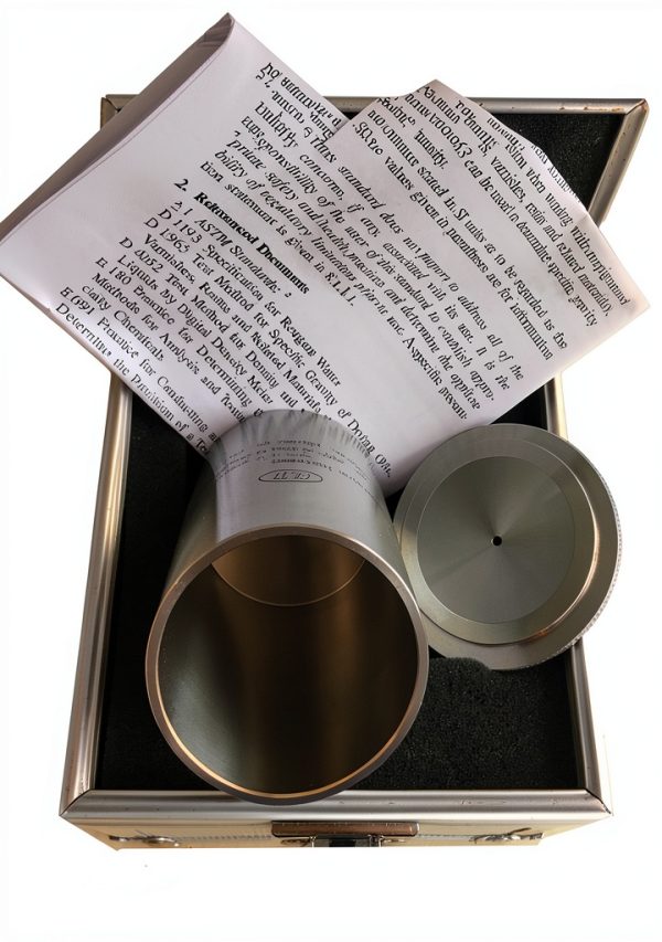 GLTL Stainless Steel Density Cup Lab Hydrometer Industrial-4