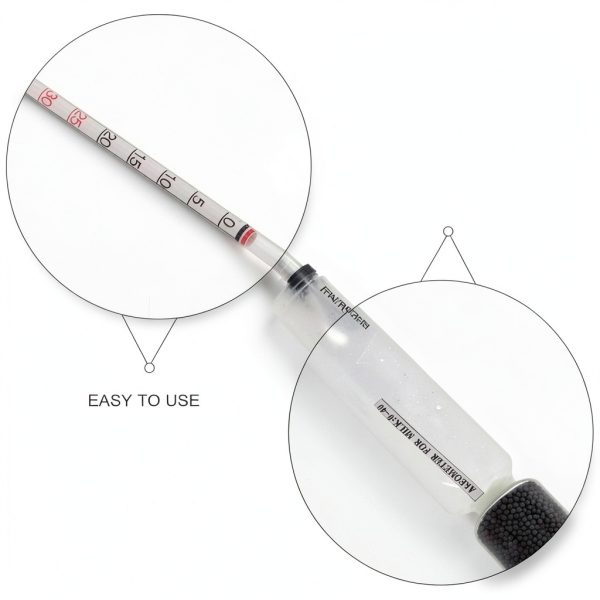 Lactometer Hydrometer POPETPOP Glass Milk Density Tool-2