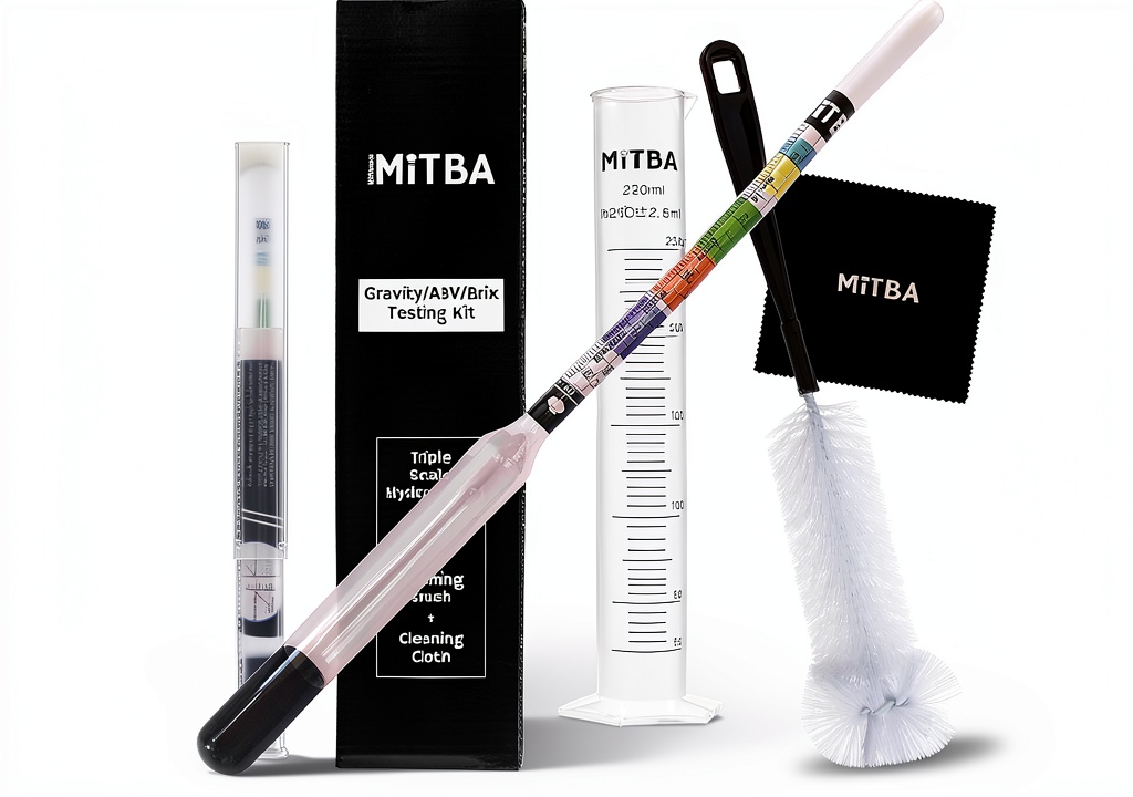 MKHTS12 lab hydrometer displayed on a laboratory bench