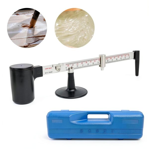 HIFMGHE Mud Hydrometer Stainless Steel Dual Scale Field Lab-2