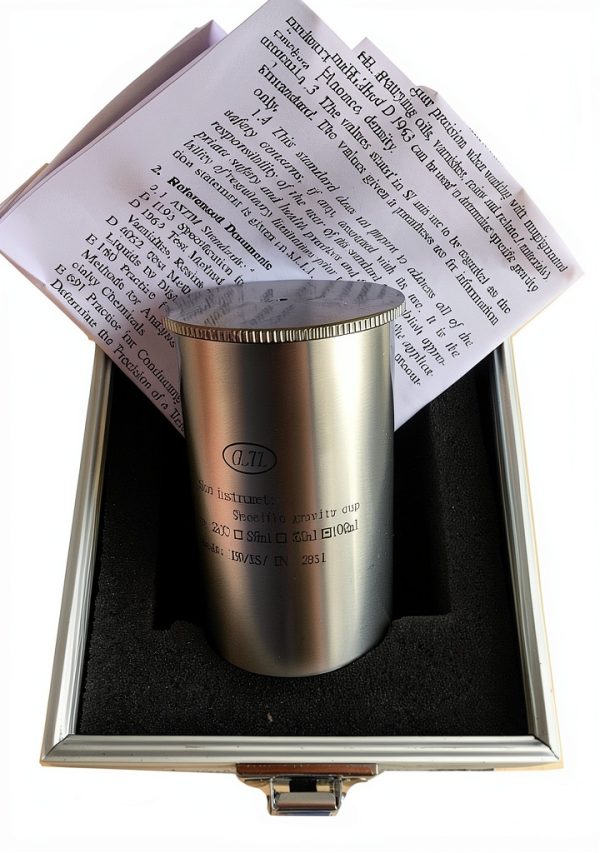 GLTL Stainless Steel Density Cup Lab Hydrometer Industrial-0