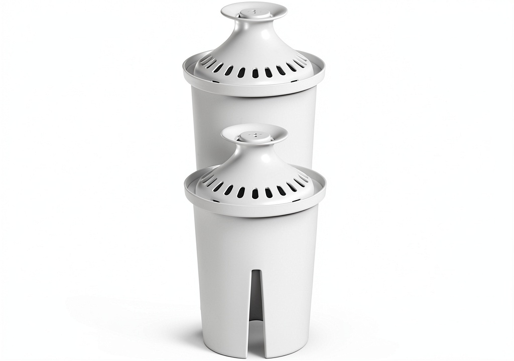 Max Strength Pro water filter cartridge in a Brita pitcher