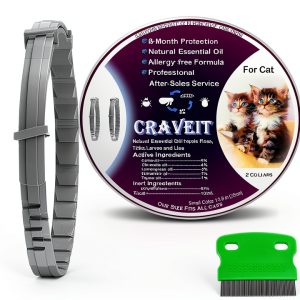Craveit Cat Flea Collar Waterproof Adjustable-0