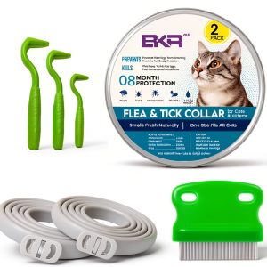 Cat Flea Collar Glantu Waterproof Adjustable-0
