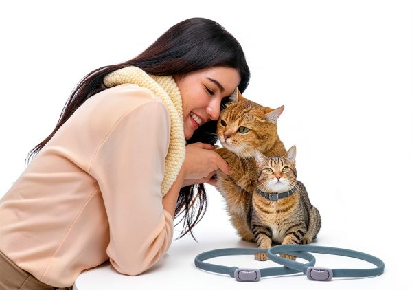 Cat Flea Collar Glantu Waterproof Adjustable-5
