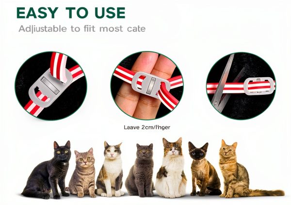 Cat Flea Collar Woyamay Adjustable Nylon-3