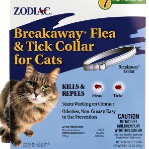 Zodiac Breakaway Cat Flea Collar Farnam Home-0