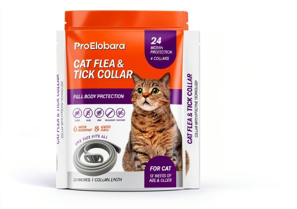 Cat Flea Collar ZELTMACHERN PES004 Long‑Lasting Waterproof Design-8