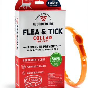 Cat Flea Collar Wondercide Natural Peppermint Repellent for Cats-0