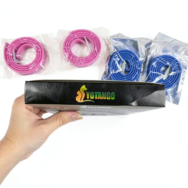 YOTANGO Cat Flea Collar 19in Adjustable Waterproof Essential Oil-5
