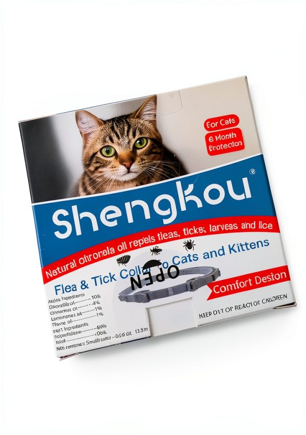 Taom Flea Tick Collar for Cats - Plant Oil Adjustable Water Resistant-8