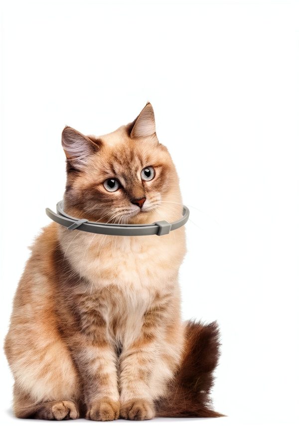 Cat Flea Collar PUBAMALL CP-D041 Two Pack 6 Month Water Resistant-1