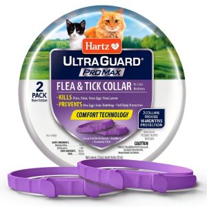 Hartz ProMax Cat Flea Collar 2 Pack Soft Flexible Breakaway Design-0
