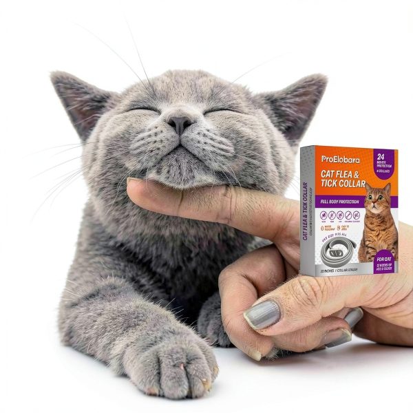 Cat Flea Collar ZELTMACHERN PES004 Long‑Lasting Waterproof Design-6
