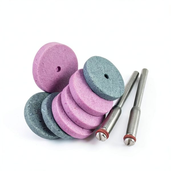 Rotary Grinding Stone Wheels JUNLIXN 50pcs 1/8" Aluminum Oxide Set-4