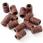 Sanding Bands 100pcs Drum Set with 180 Grit Sleeves & 2 Mandrel Kit-0