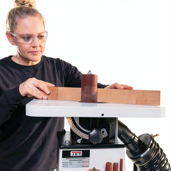 JET 1/4" x 6" Sanding Sleeves 100 Grit Medium Abrasive 4 Pack-4