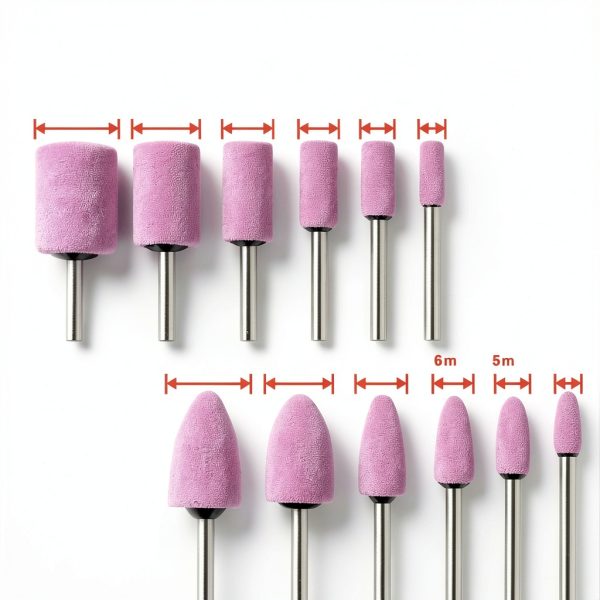 Rotary Grinding Stone Bits Luo ke 24pcs Set with 1/8" Shank-1