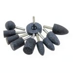 Luo ke 10 Pcs Abrasive Grinding Stone with 1/4" Shank for Drill-0
