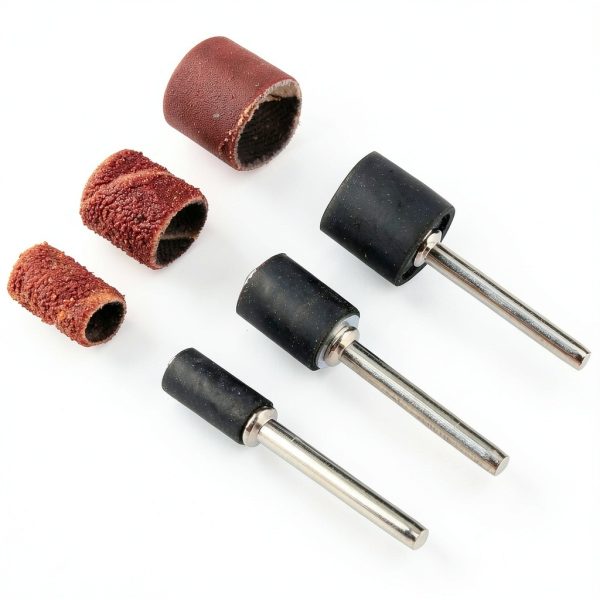 Sanding Drums Kit 132Pcs Yakamoz Sleeves 80 120 180 Grit for Dremel-4