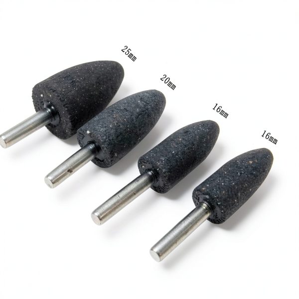 Luo ke 10 Pcs Abrasive Grinding Stone with 1/4" Shank for Drill-3