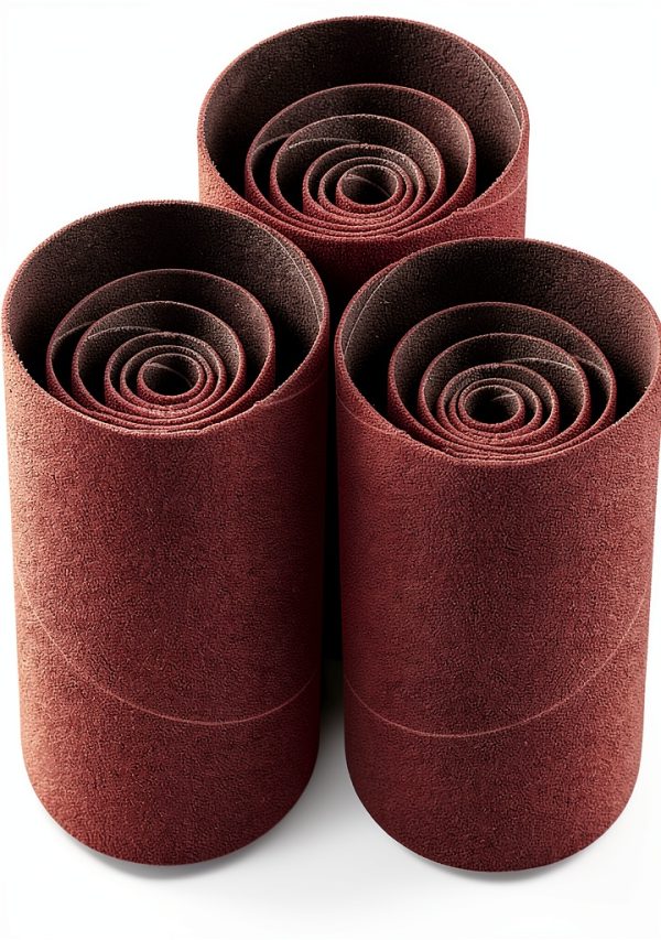 Zivisk Aluminum Oxide Sanding Sleeves 4.5" 80/120/240 Grit (18 Pack)-1