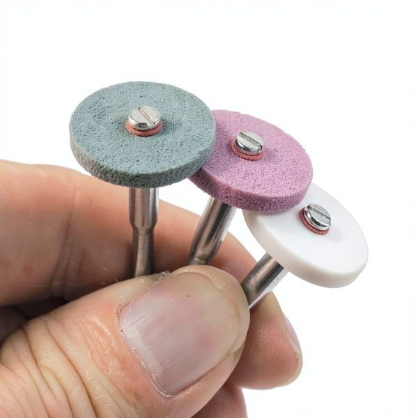 Rotary Grinding Stone Wheels JUNLIXN 50pcs 1/8" Aluminum Oxide Set-2