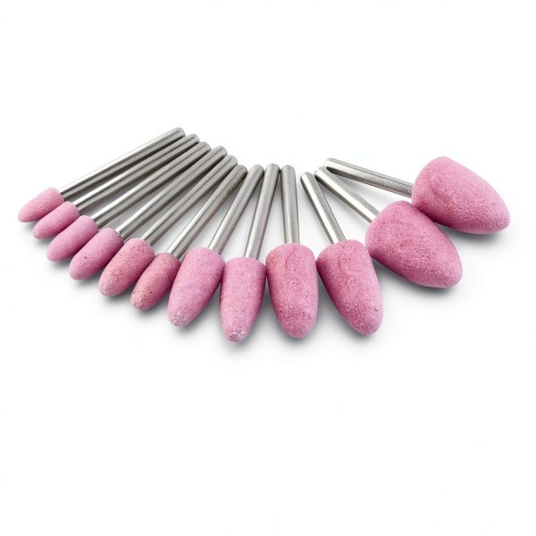 Rotary Grinding Stone Bits Luo ke 24pcs Set with 1/8" Shank-2