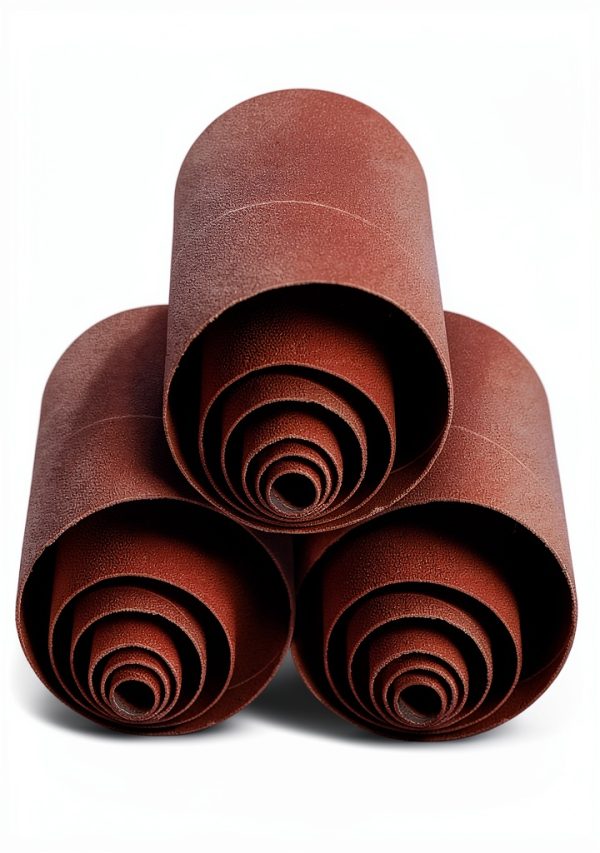 Zivisk Aluminum Oxide Sanding Sleeves 4.5" 80/120/240 Grit (18 Pack)-0