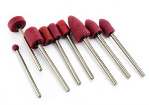 Luo ke 10pcs 85mm Long Shank Rotary Grinding Stones for 1/4" Tools-0