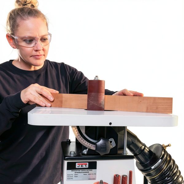 JET 1-1/2" x 5-1/2" Sanding Sleeves 150 Grit 4-Pack Spindle Sanders-6