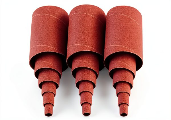 Zivisk Aluminum Oxide Sanding Sleeves 4.5" 80/120/240 Grit (18 Pack)-2