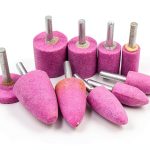 Luo ke 10 Pcs Drill Grinding Stone 1/4 Inch Shank Bits for Metal-0
