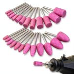 Rotary Grinding Stone Bits Luo ke 24pcs Set with 1/8" Shank-0