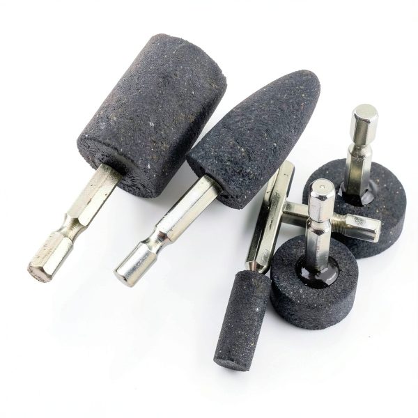 Luo ke 6-piece rotary grinding stone set with 1/4" Hex Shank Abrasive-5